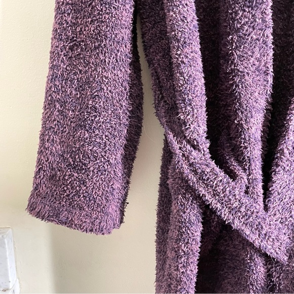 Barefoot Dreams CozyChic Robe Purple size S/M (1) - Picture 10 of 15